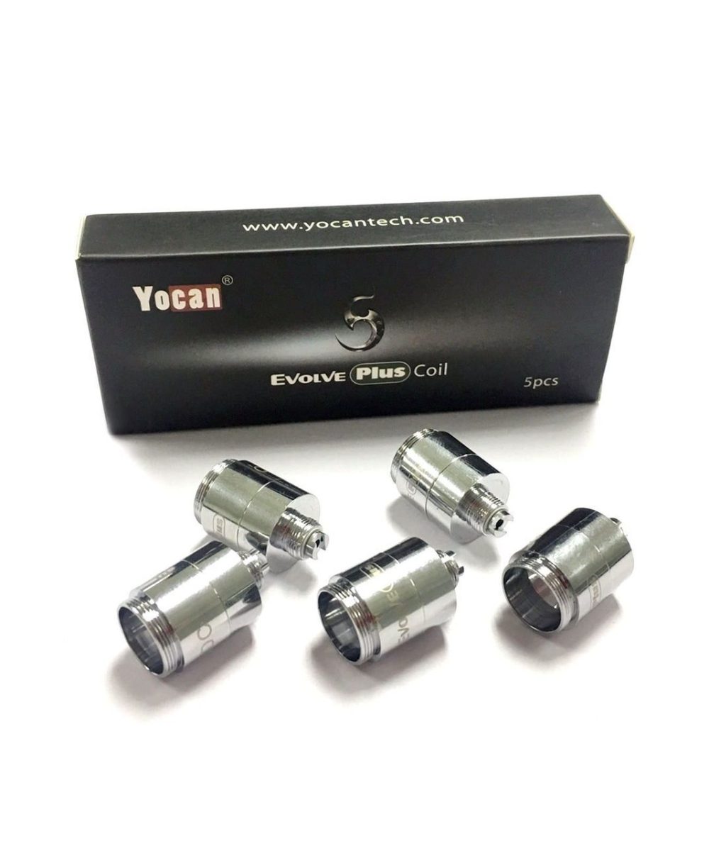 YOCAN: EVOLVE PLUS DUAL QUARTZ COIL 5/PK