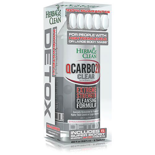 HERBAL CLEAN QCARBO DETOX 2O fl oz