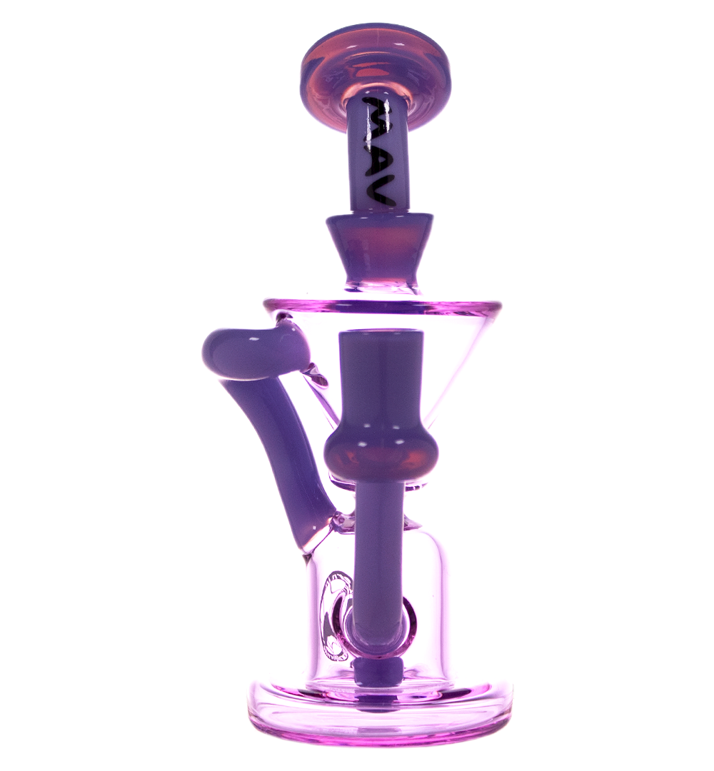 Alternative view of MAV GLASS: 7" THE HUMBOLDT MINI RECYCLER PURPLE