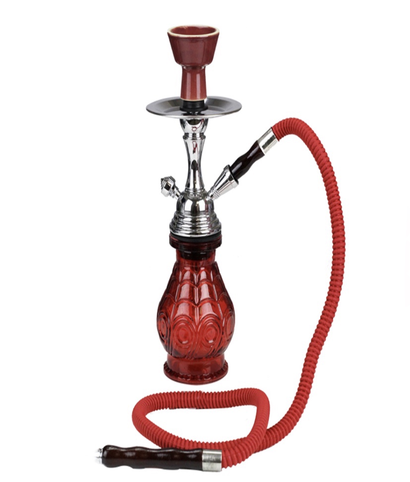 10" BADSHAH PEAR SHAPE SINGLE HOSE HOOKAH