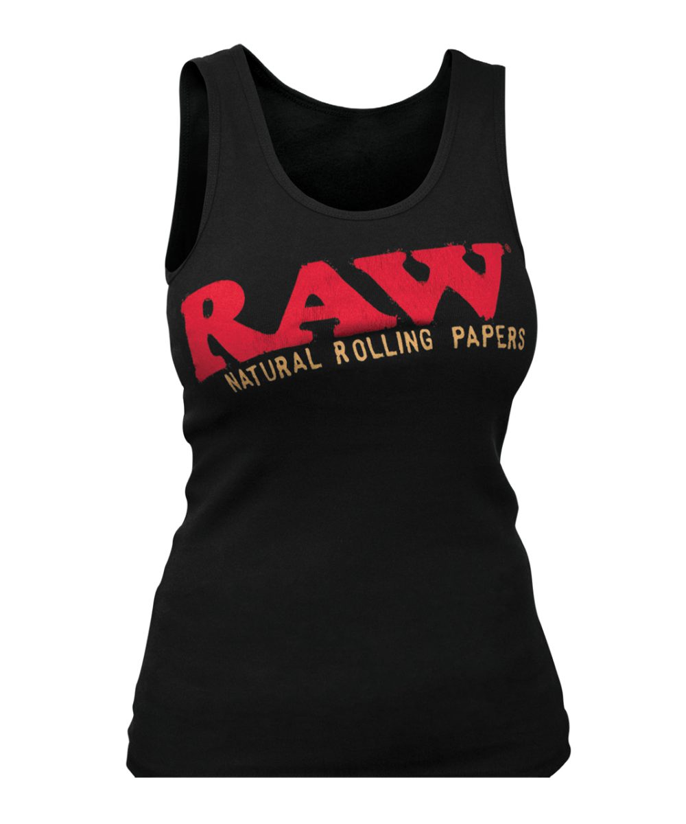 RAW: LADDIES RIBBED TANK TOP