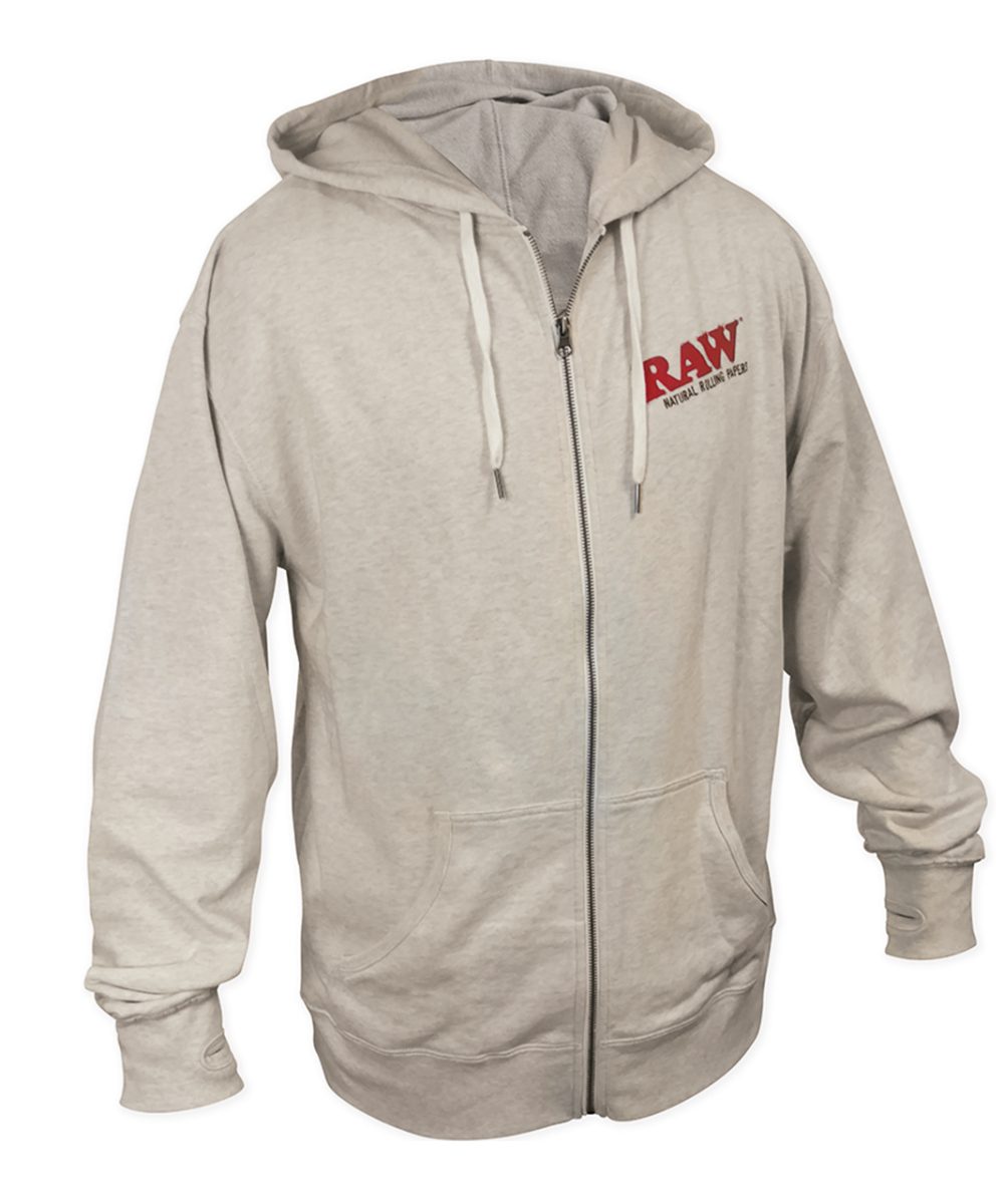 RAW: ORGANIC ZIP HOODIE