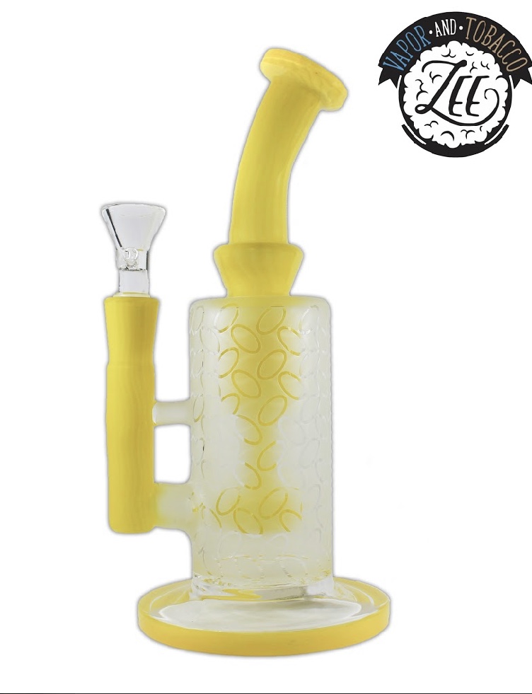 12" FROSTED BENT NECK WATER PIPE
