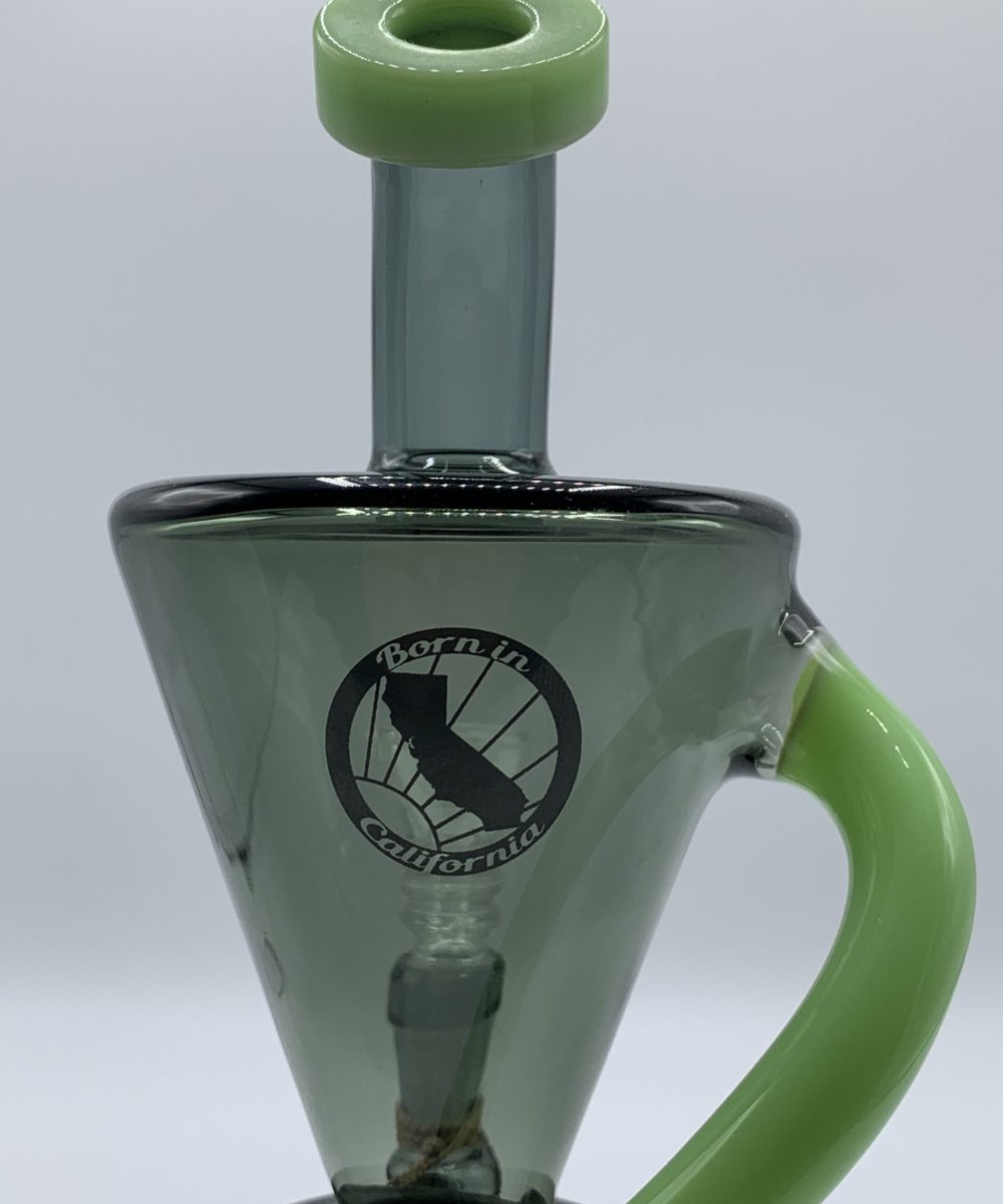 Alternative view of MAV GLASS: 10" TX324 RECYCLER GREEN SLIME
