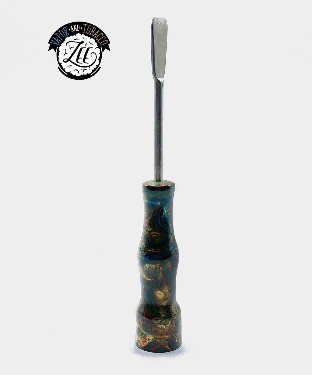 TENACIOUS TOOLS: 5" DABBER GREEN MOSS