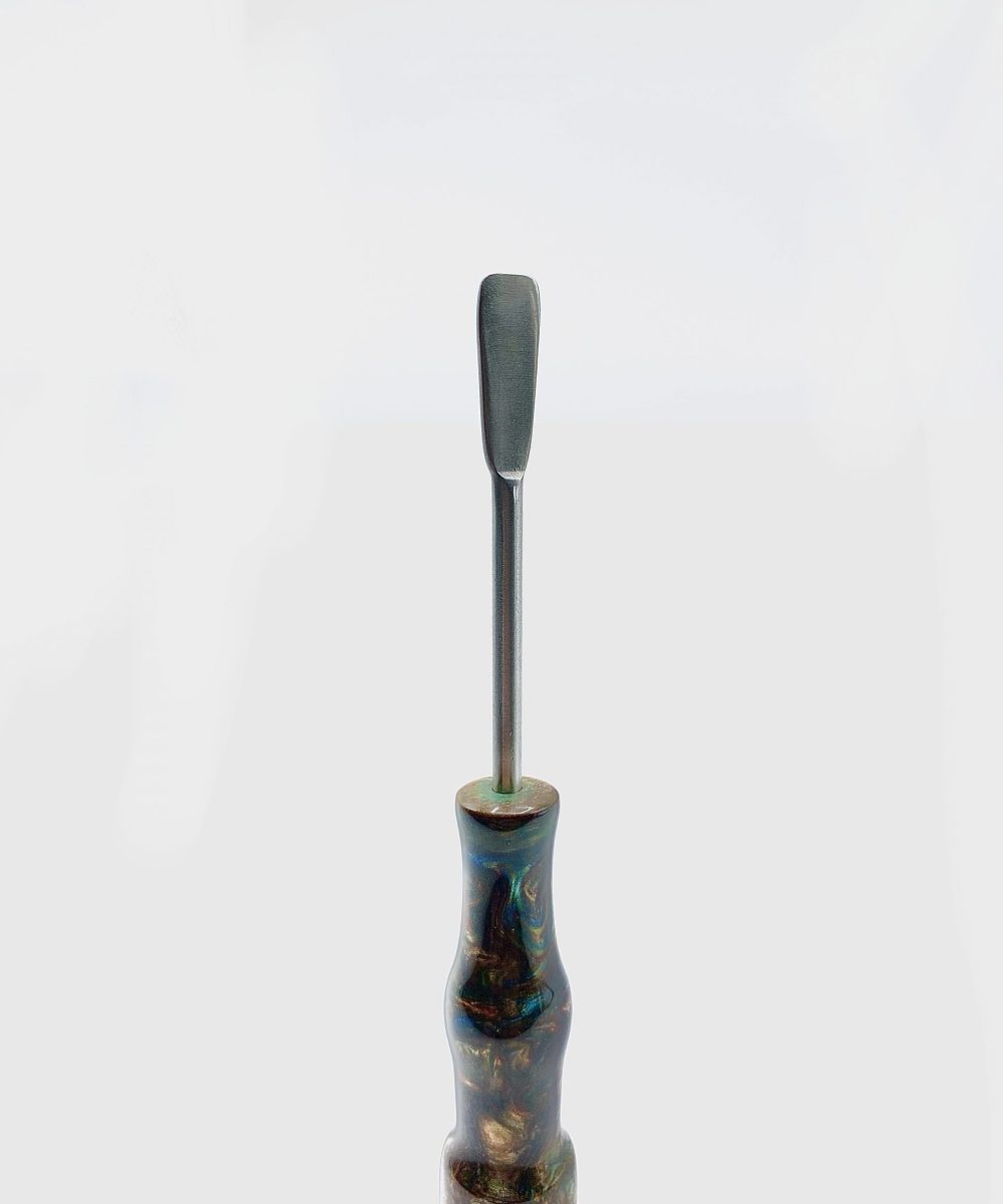 Alternative view of TENACIOUS TOOLS: 5" DABBER GREEN MOSS