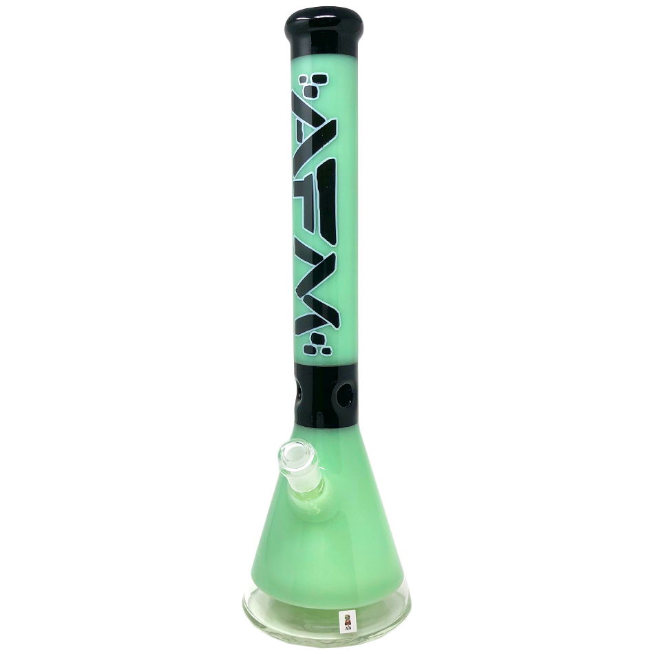 Alternative view of ALIEN FLOWER MONKEY: 18" 9MM T400 LOGO BEAKER