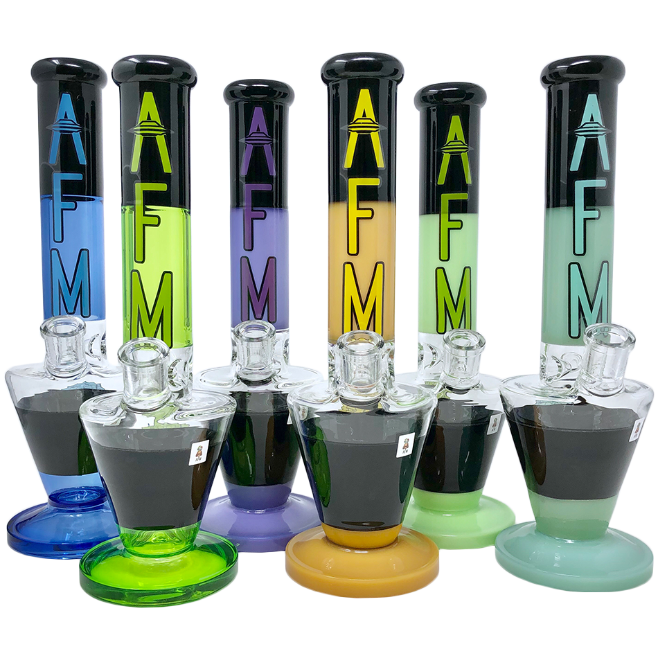 ALIEN FLOWER MONKEY: UPSIDE DOWN BEAKER 12'' ZEBRA (TX384)