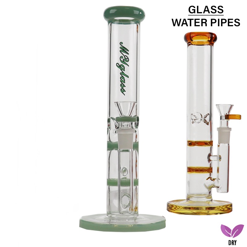 10" DOUBLE HONEYCOMB ICE WATER PIPE ASSORTED COLORS