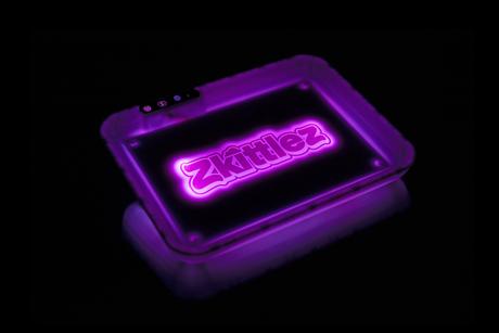 ZKILLETS X GLOW TRAY COLLABORATION: PURPLE GLOW TRAY