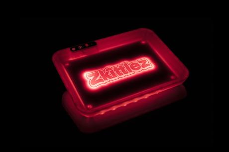 ZKILLETS X GLOW TRAY COLLABORATION: RED GLOW TRAY