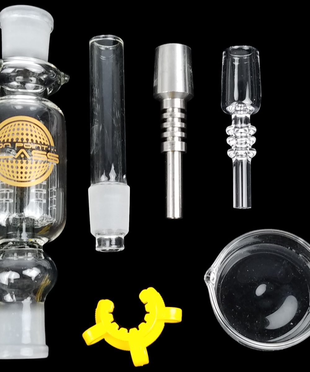 Alternative view of ON POINT GLASS: 14MM DUAL TIP TREE NECTAR COLLECTOR