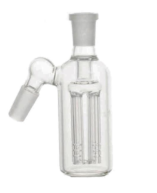 Alternative view of GLASS ASH CATCHER: 4" - 14 MALE 45 DEGREE