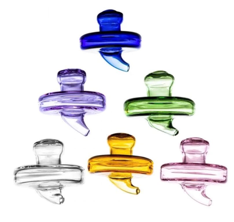 QUARTZ GLASS COLORED CARB CAP (ASSORTED COLOR)