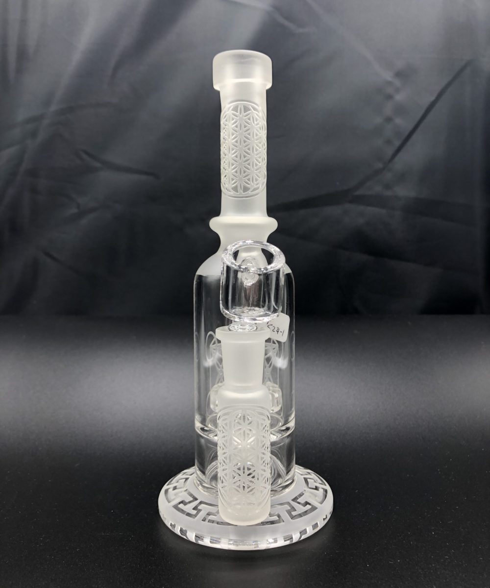 Alternative view of PRESCRIBED GLASS: 12" WHITE FROSTED GLASS RIG