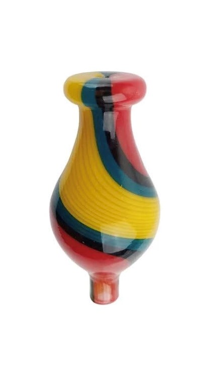 XL OVAL SWIRL BUBBLE CARB CAP