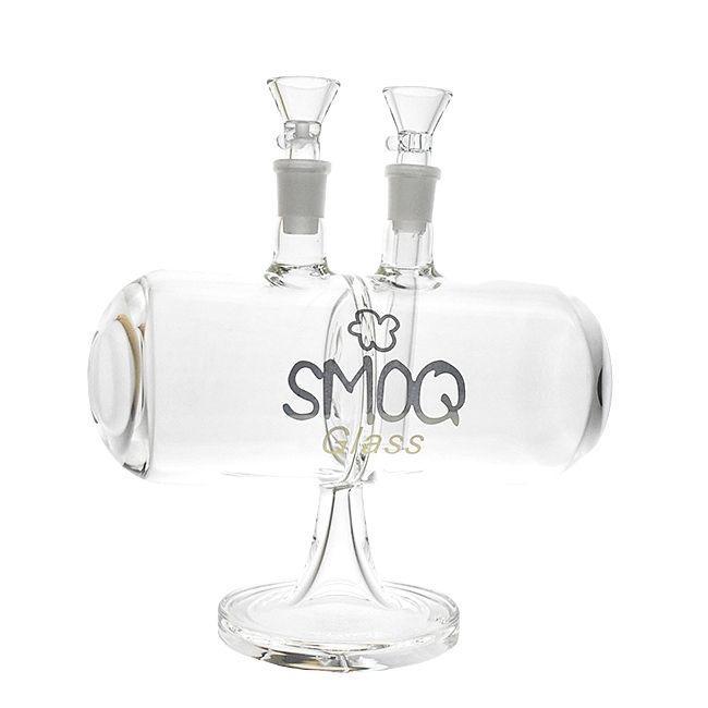 SMOQ GLASS: JINNI PIPE 7 INFINITY GRAVITY PIPE GLASS WATER PIPE HOOKAH BUBBLER “SMOQ52”