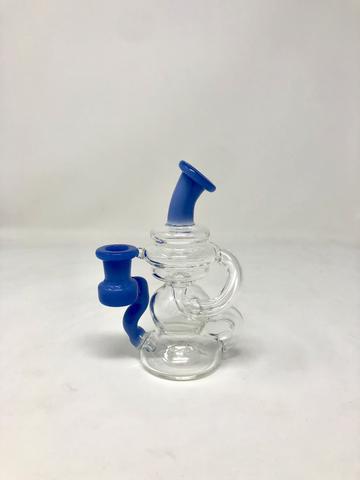 5.5" MINI RECYCLER W/ COLOR ACCENTS ASSORTED COLORS