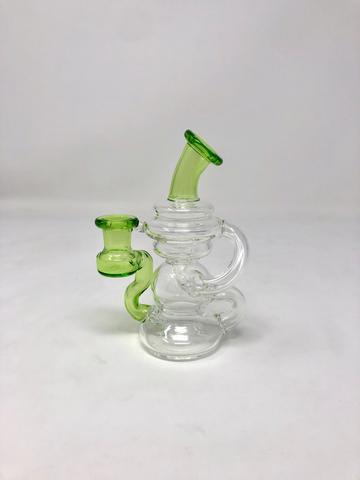 Alternative view of 5.5" MINI RECYCLER W/ COLOR ACCENTS ASSORTED COLORS
