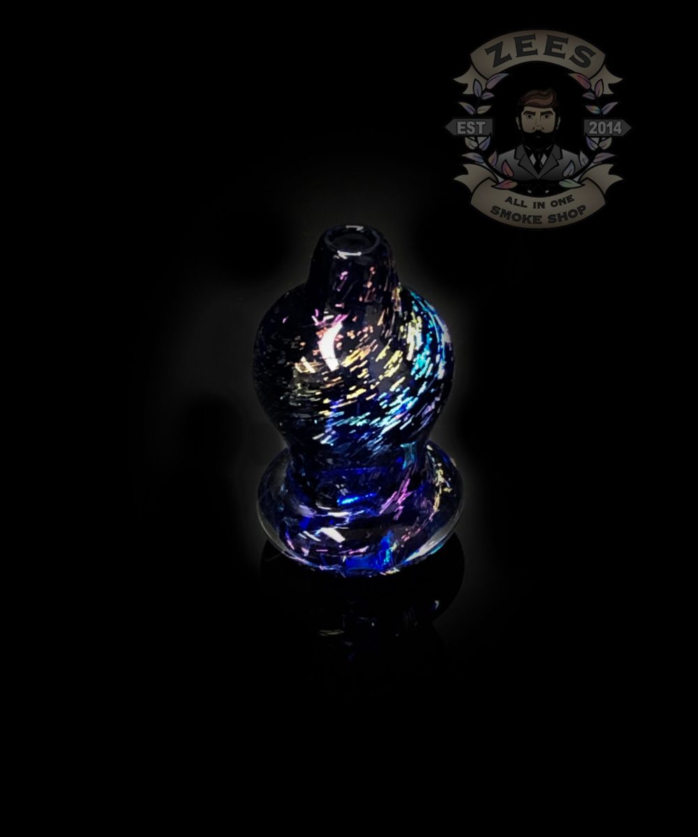 AJ GLASS TO MOUTH: BLUE WARP CARB CAP FOR PUFFCO PEAK