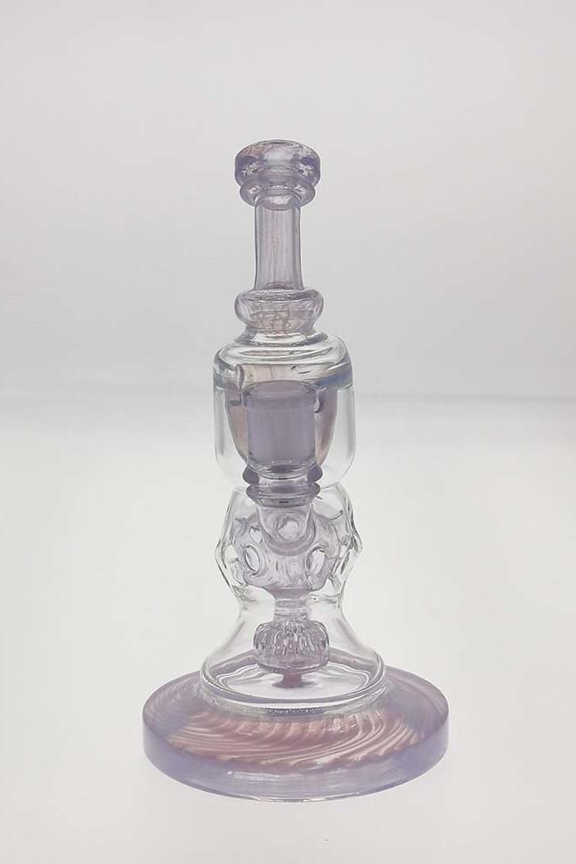 Alternative view of TAG: 8.5" FABERGE EGG KLEIN INCYCLER WITH BELLOW BASE (14MM FEMALE)