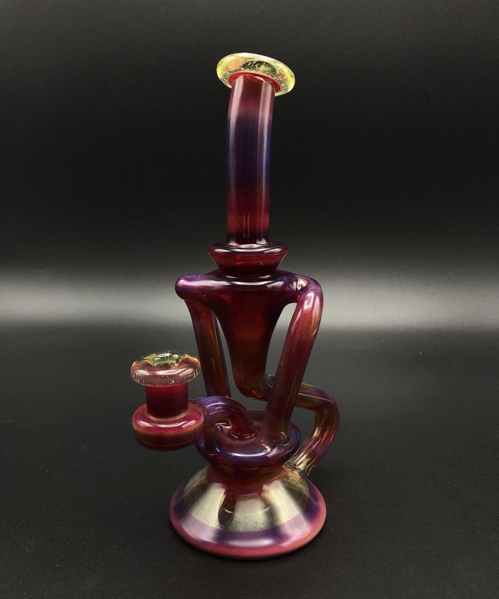 Alternative view of T-SCHMITTY: 7" MAROON DUAL UPTAKE RECYCLER