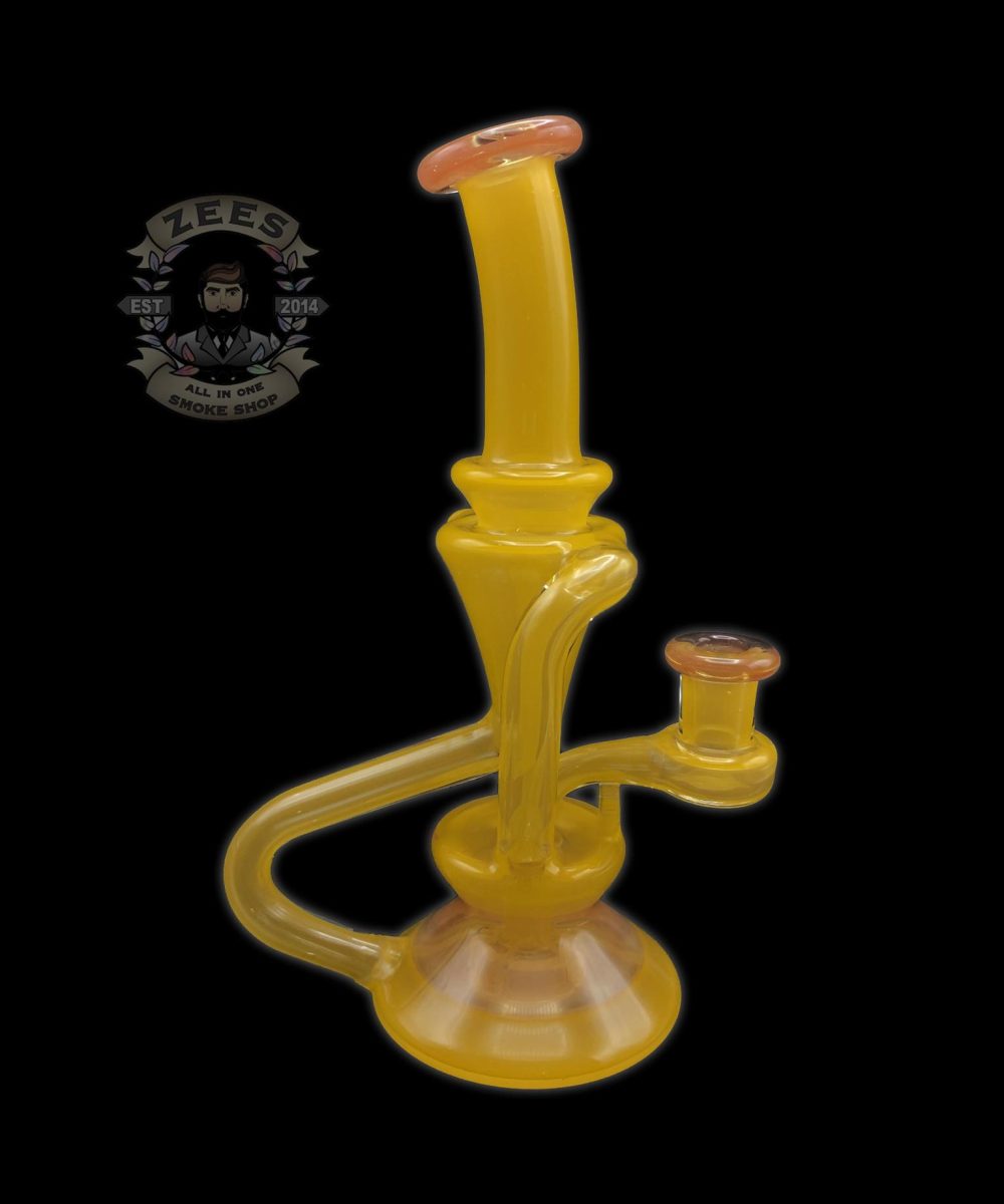 T-SCHMITTY: 7" YELLOW DUAL UPTAKE RECYCLER