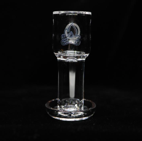 Alternative view of CAMPFIRE QUARTZ: XL BARREL SLURPER STYLE BANGER (FULLY FUSED WELD)