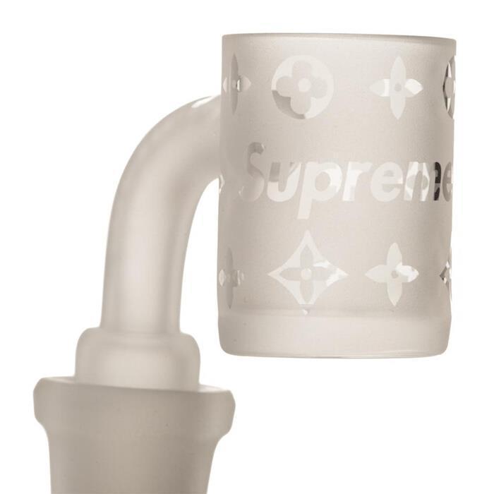 SUPREME BANGER 14MM MALE 90 DEGREE FLAT TOP FROSTED