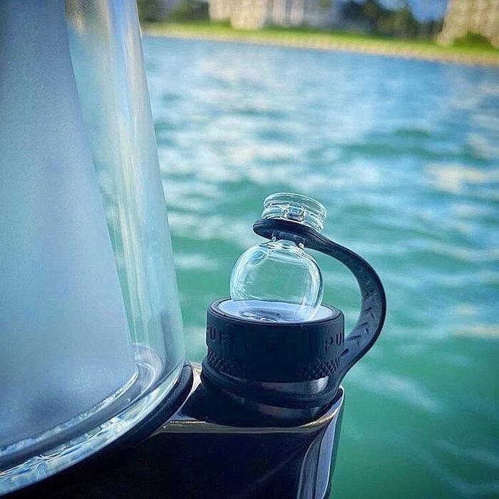 Alternative view of ZACH HARRISON DESIGN: CLEAR PUFFCO PEAK CARB CAP