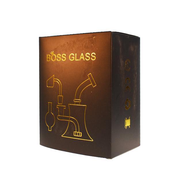 Alternative view of BOSS GLASS: 5" INCH BEND SHOWERHEAD WATERPIPE