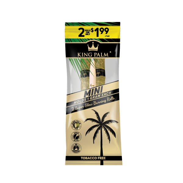 KING PALM: 2 MINI ROLLS