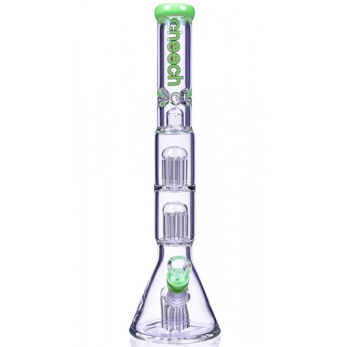 CHEECH GLASS: 18″ MOLAR TRIPLE SHOWERHEAD PERC