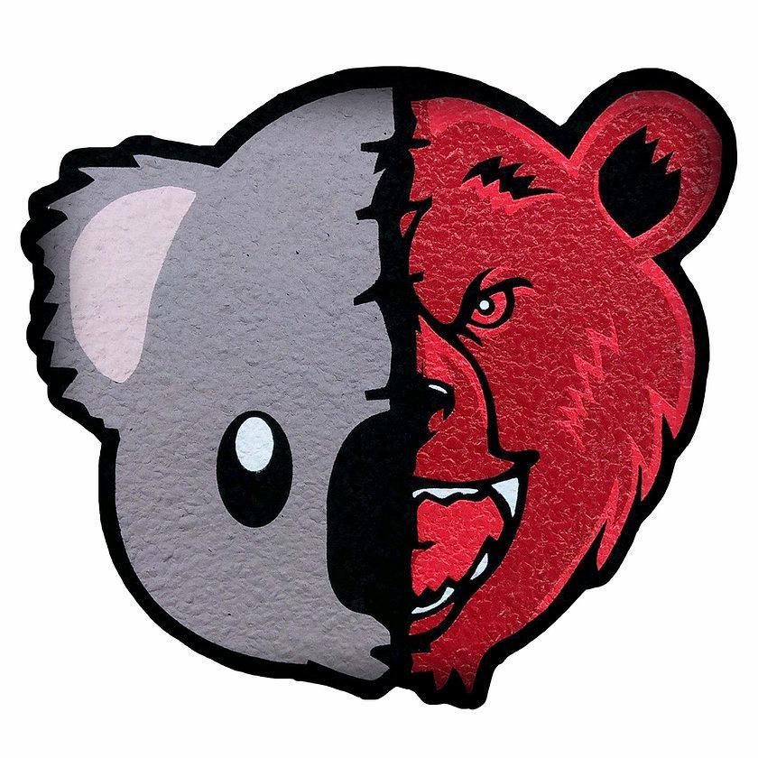 BEAR QUARTZ X MOOD MATS: UV KOALA PUFFS MOOD MAT