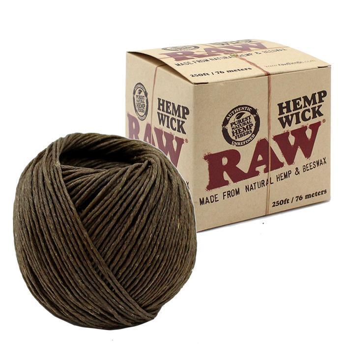 RAW: HEMP WICK 250FT (76 METER)