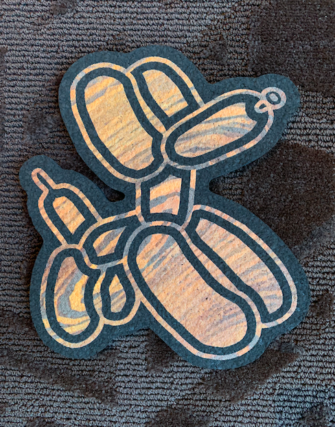 MOOD MATS: 12" GLASS VEGAS 2021 BLITZKRIEGA MOOD MAT