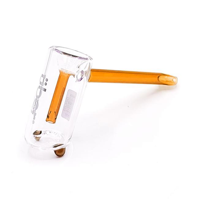 UBER GLASS: 6" HAMMER BUBBLER
