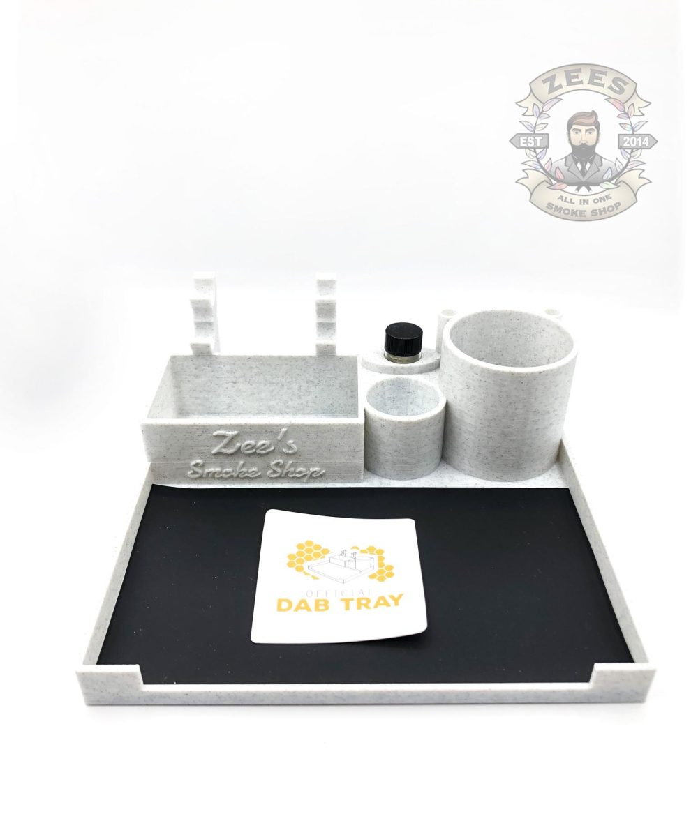 Alternative view of OFFICIAL DAB TRAY X ZEE'S SMOKE SHOP: ALL IN ONE DABBING STATION