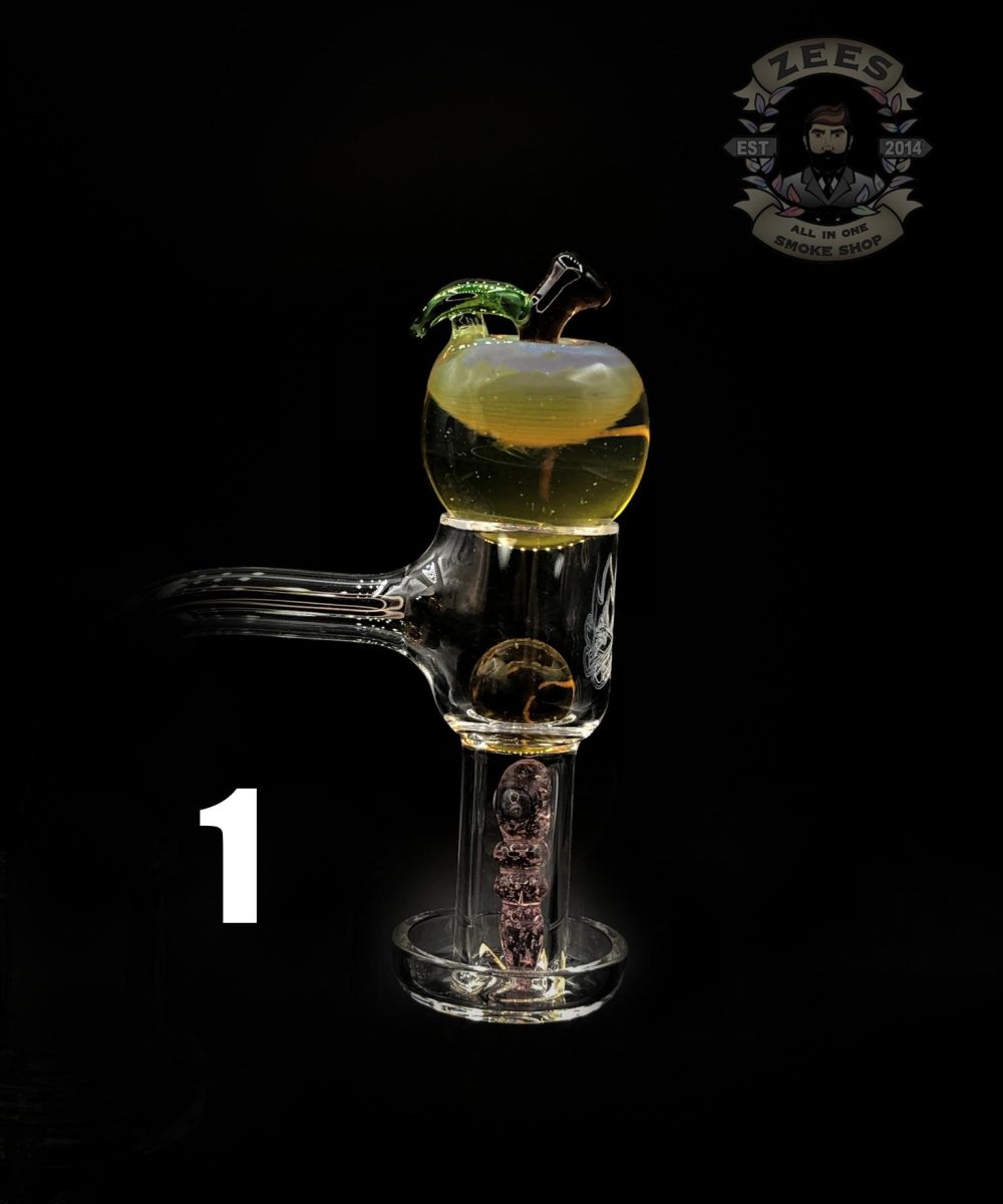 POUCH GLASS: APPLE & WORM TERP SLURPER SETS ASSORTED STYLES