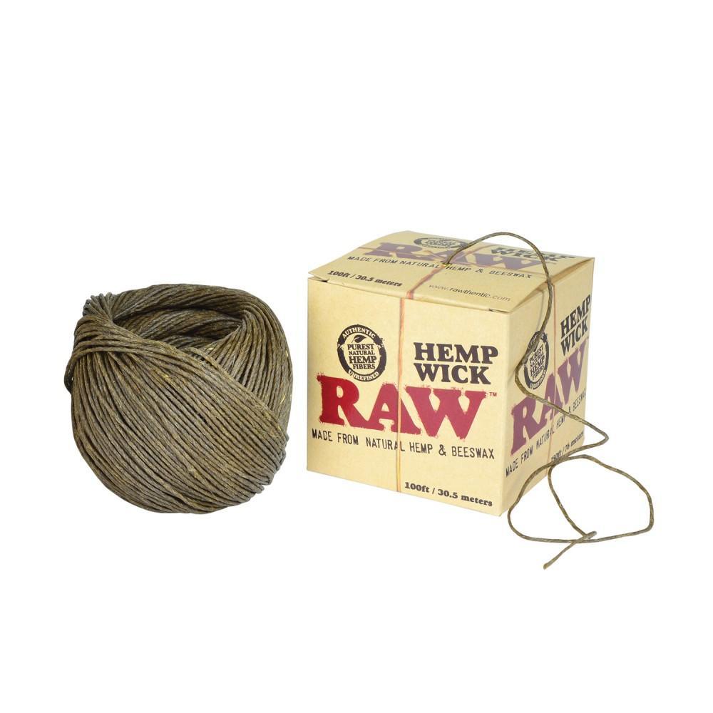 RAW: HEMP WICK 100FT (30.5 METER)
