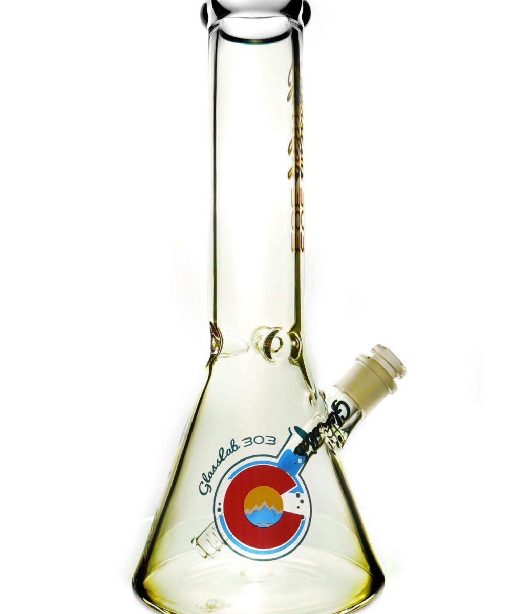 GLASSLAB 303: SILVER FUMED BEAKER