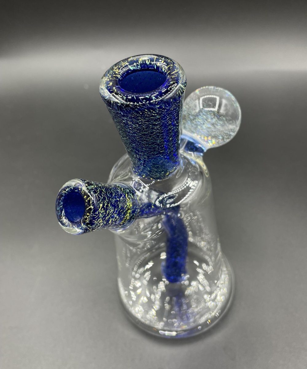 Alternative view of JUSTIN FREEMAN GLASS: 5" DICHRO JAMMER RIG #1