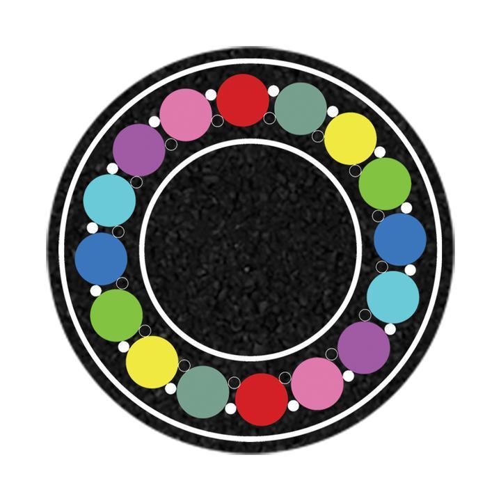 MOOD MATS: 8" KARMA GLASS