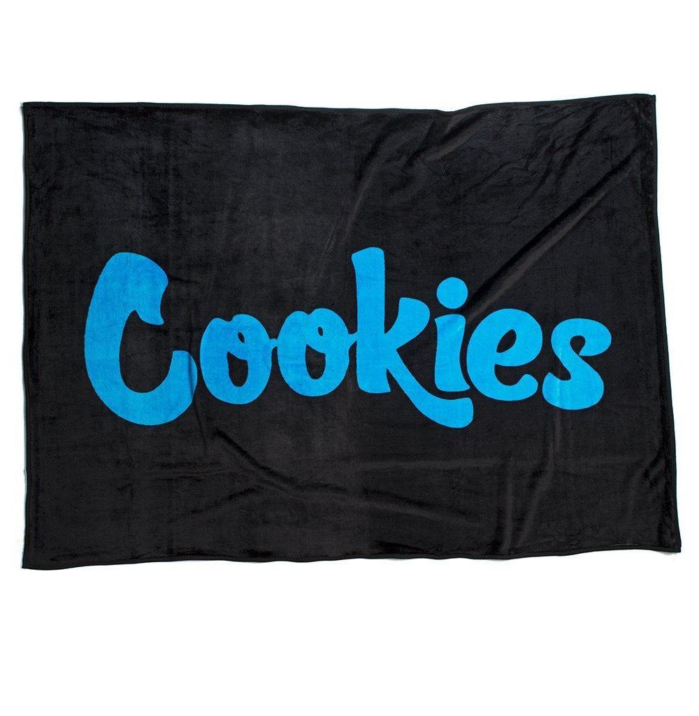 COOKIES: JACQUARD LOGO BLANKET (50" X 68")
