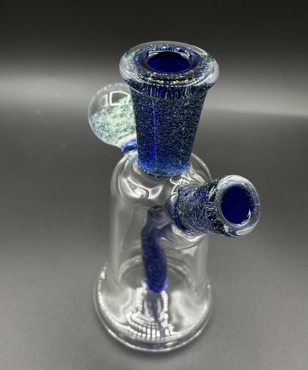 Alternative view of JUSTIN FREEMAN GLASS: 5" DICHRO JAMMER RIG #3