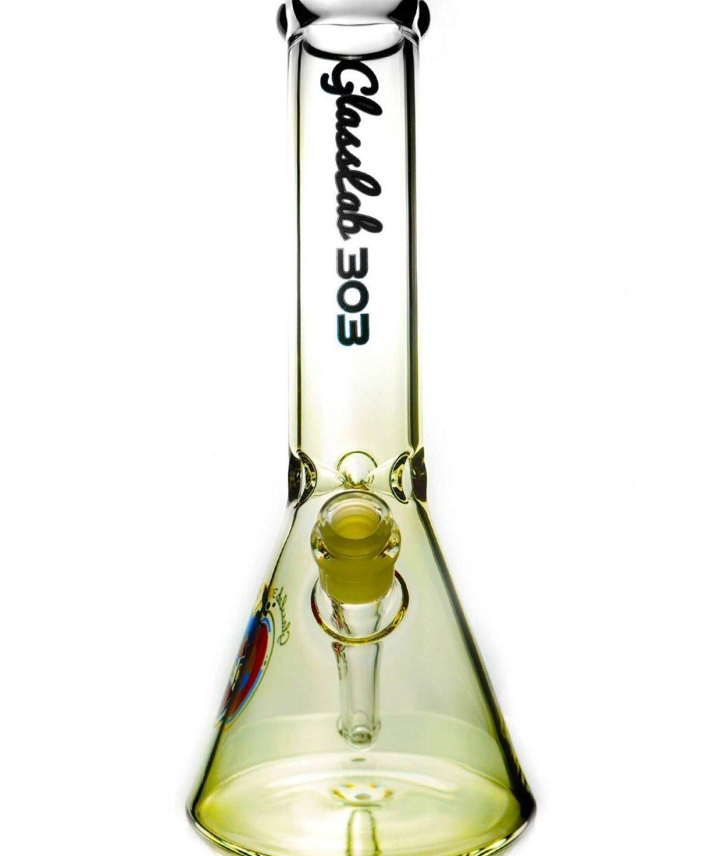 Alternative view of GLASSLAB 303: SILVER FUMED BEAKER