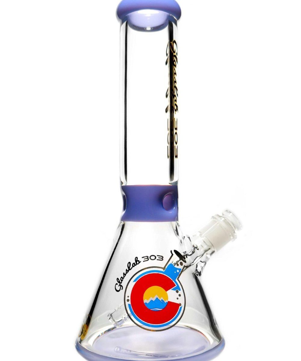 GLASSLAB 303: 7MM WISTERIA ACCENT BEAKER