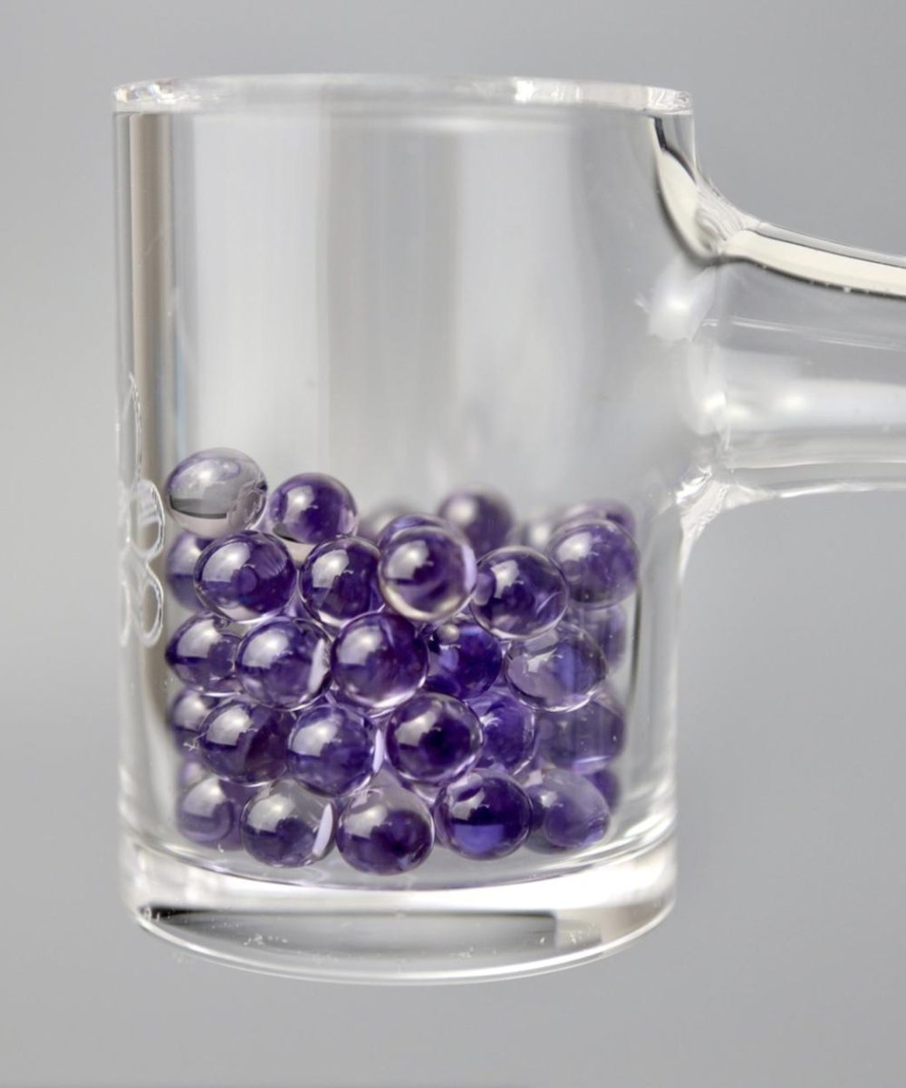 RUBY PEARL CO: 4MM PURPLE SAPPHIRE 2PK