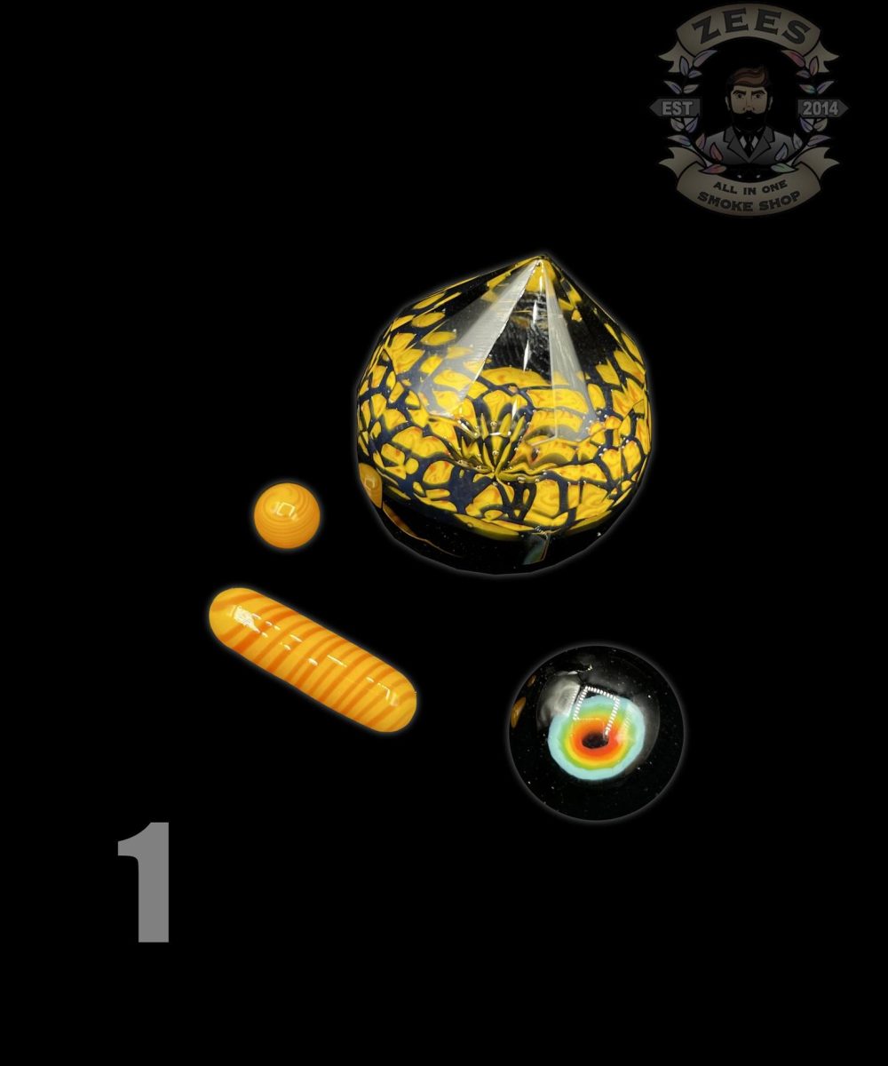 SHIPLEY GLASS: FUNKY FACETS TERP SLURPER SETS