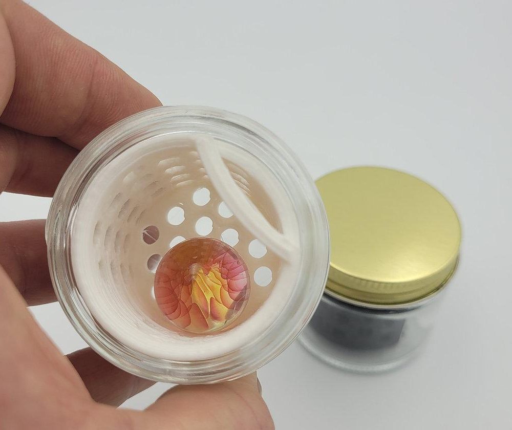 Alternative view of KUHNS GLASS: 2 OZ PEARL JAR WASHING STATION